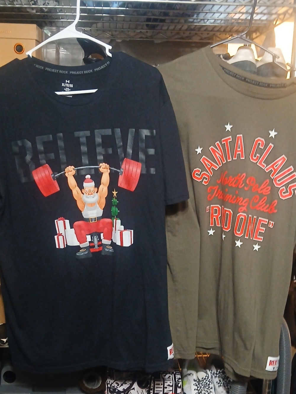 Mens Xl Under Armour Red One Tshirts
